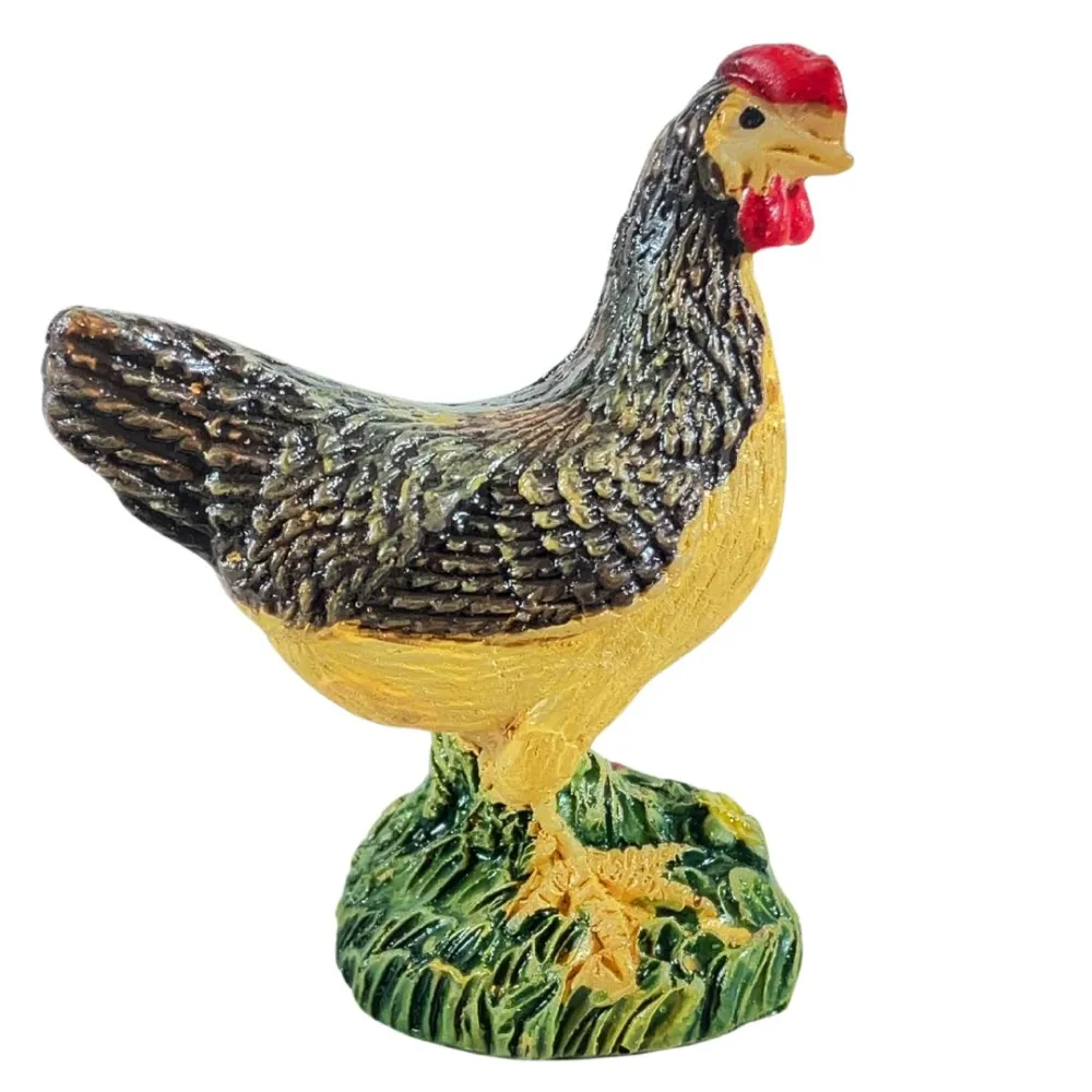 Set of Four Resin Farmyard Animals for 20 cm Nativity Figures