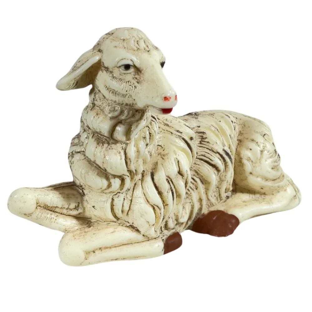 Set of Four PVC Sheep for 25 cm Nativity Figures