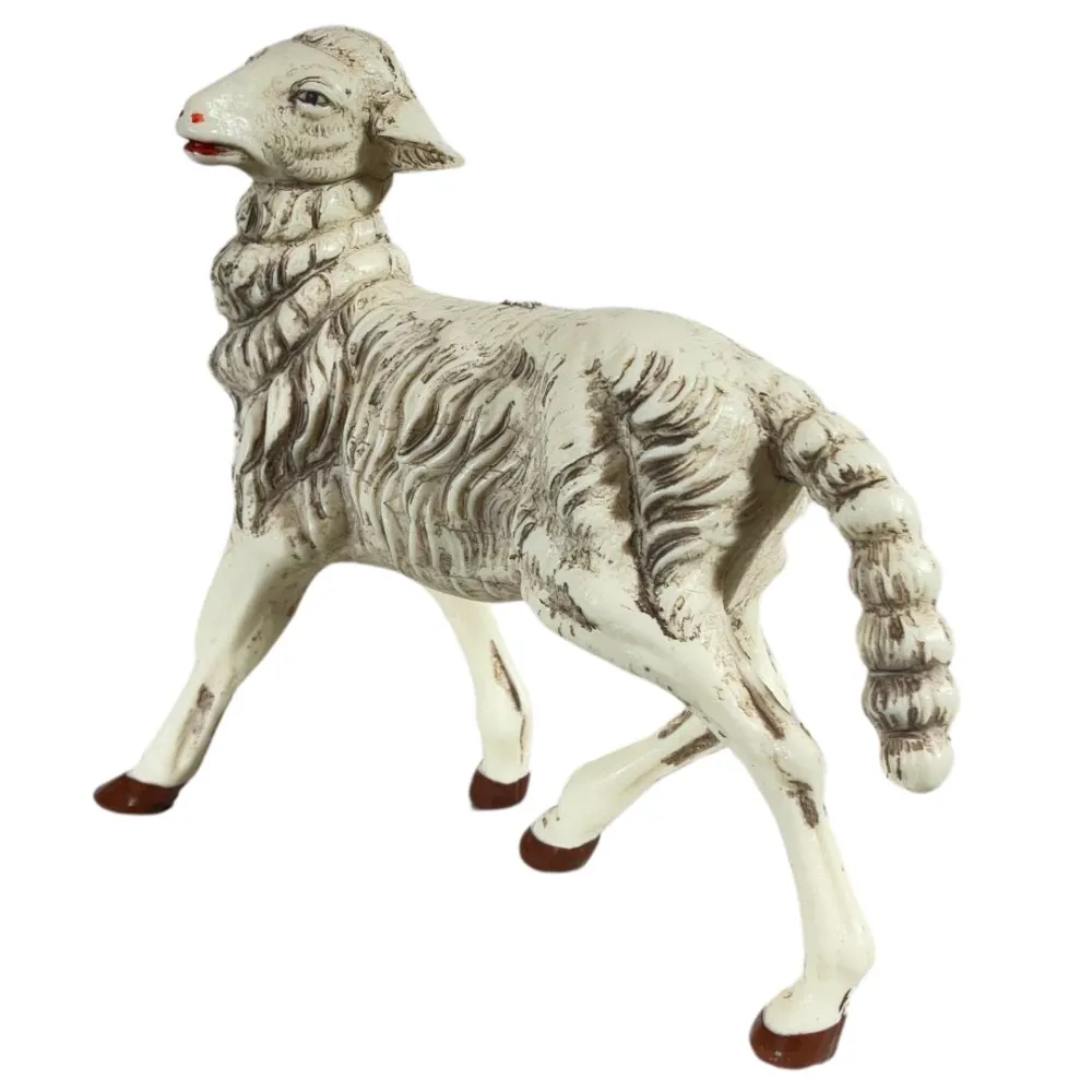 Set of Four PVC Sheep for 25 cm Nativity Figures