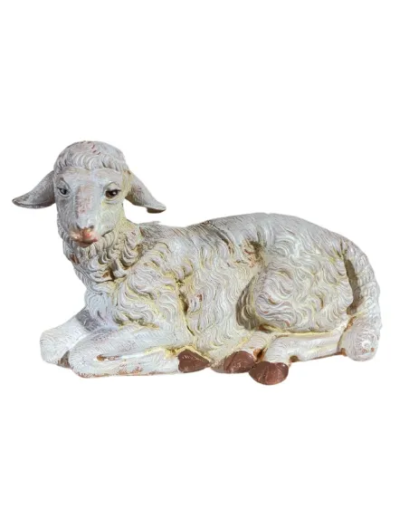 Set of Three PVC Sheep for 30 cm Nativity Figures