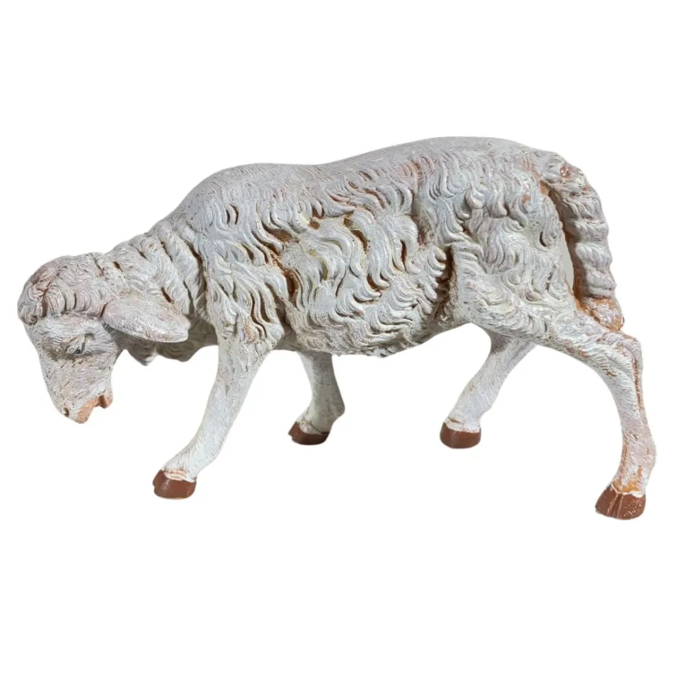 Set of Three PVC Sheep for 30 cm Nativity Figures