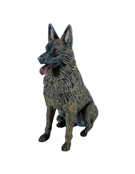 3D-Printed Seated German Shepherd for 20–25 cm Nativity Figures
