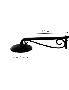 Rustic wall lamp for 8–10 cm Nativity figures 2