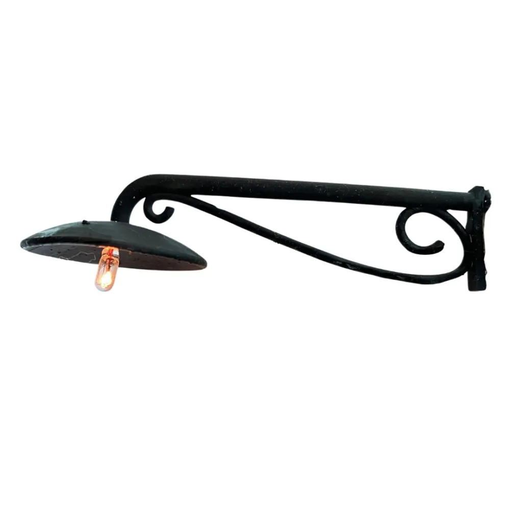 Rustic wall lamp for 8–10 cm Nativity figures