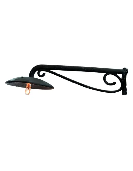 Rustic wall lamp for 15 cm Nativity figures