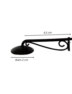 Rustic wall lamp for 15 cm Nativity figures 2