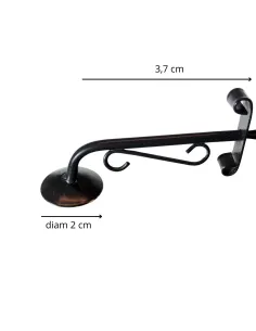 Rustic copper wall lamp for 20–25 cm Nativity figures 2