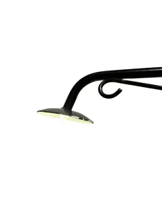 Lampione campagna in rame per statue da 20-25 cm