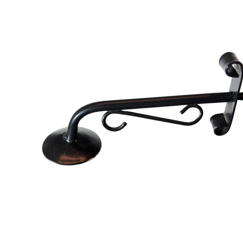 Rustic copper wall lamp for 20–25 cm Nativity figures