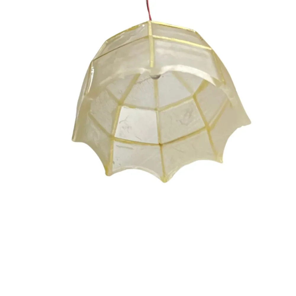 Rustic pendant lamp for 30 cm Nativity figures