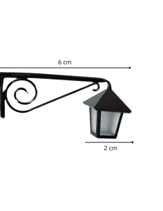 Copper wall lantern for 20 cm Nativity figures 2