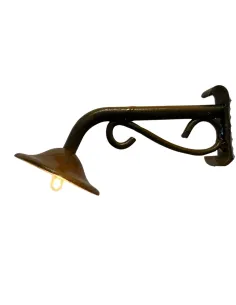 Lampione da muro antichizzato per statue da 20 cm