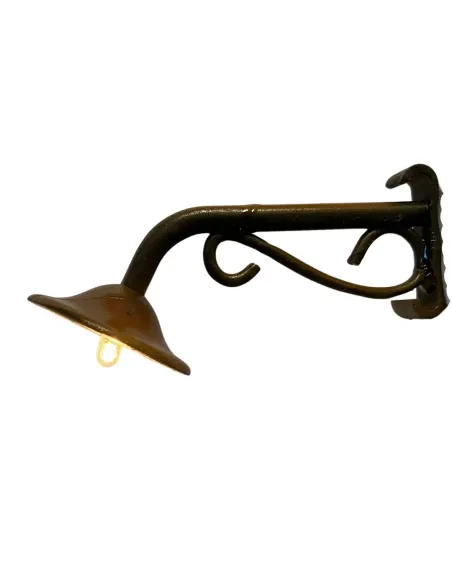 Antique-style wall lamp for 20 cm Nativity figures