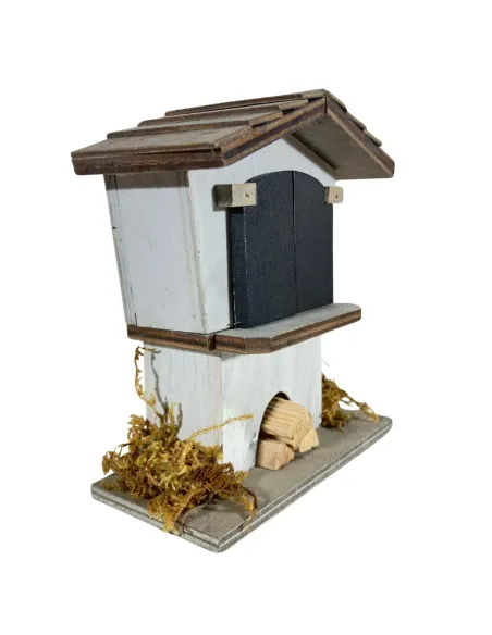 Oven with Battery-Powered LED for 10–12 cm Nativity Figures