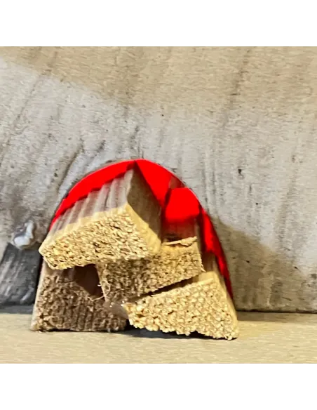 Oven with Battery-Powered LED for 10–12 cm Nativity Figures