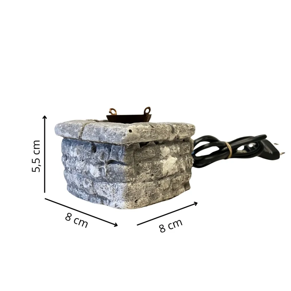 Plaster Brazier for 10–12 cm Nativity Figures