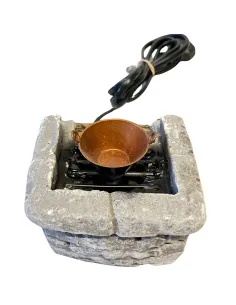 Braciere in gesso per statue da 10-12 cm