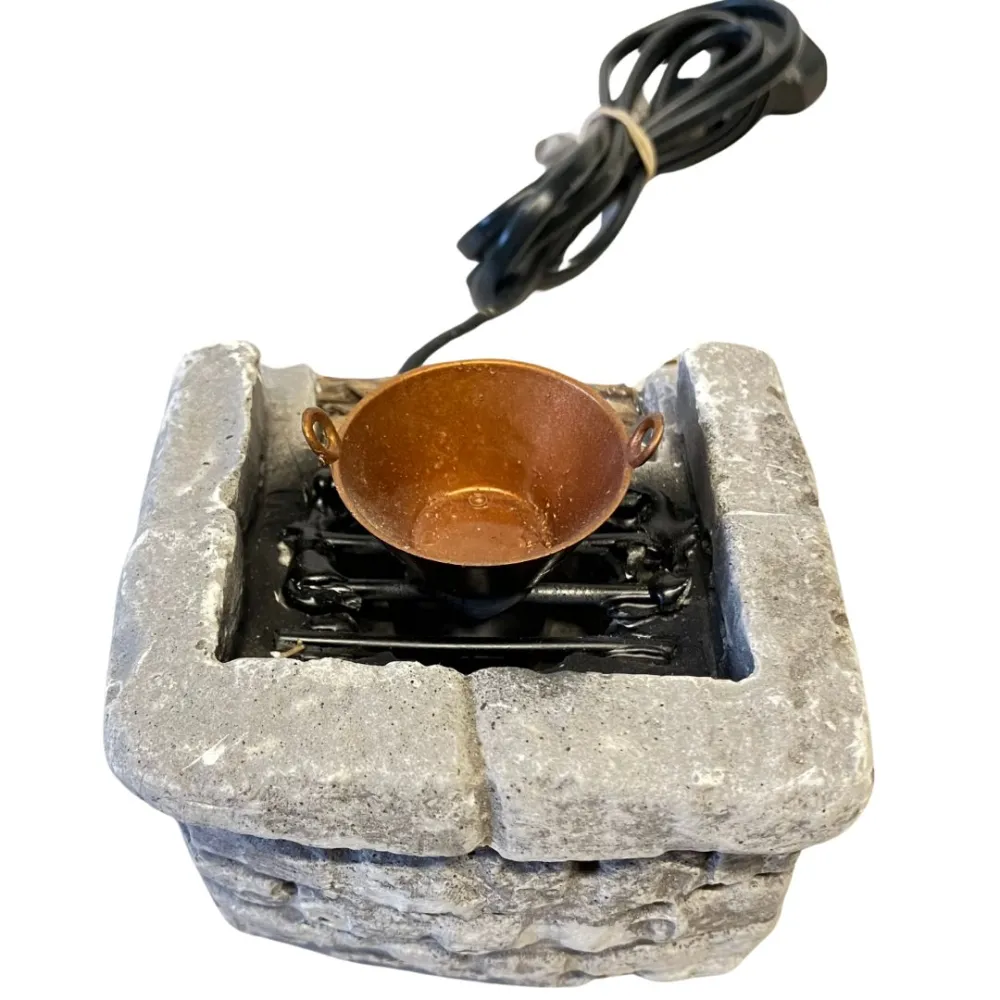 Plaster Brazier for 10–12 cm Nativity Figures