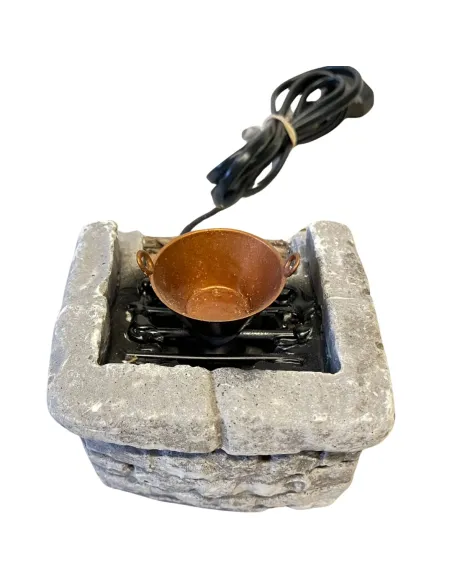 Plaster Brazier for 10–12 cm Nativity Figures