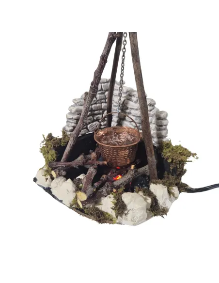 Paiolo effetto bollitura per statue da 20-30 cm