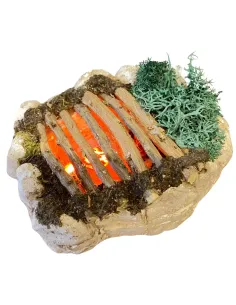 Rustic Brazier for 12–20 cm Nativity Figures