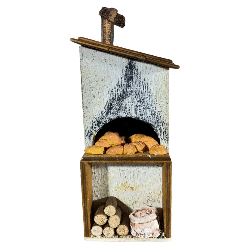 Oven with Bread for 12 cm Nativity Figures