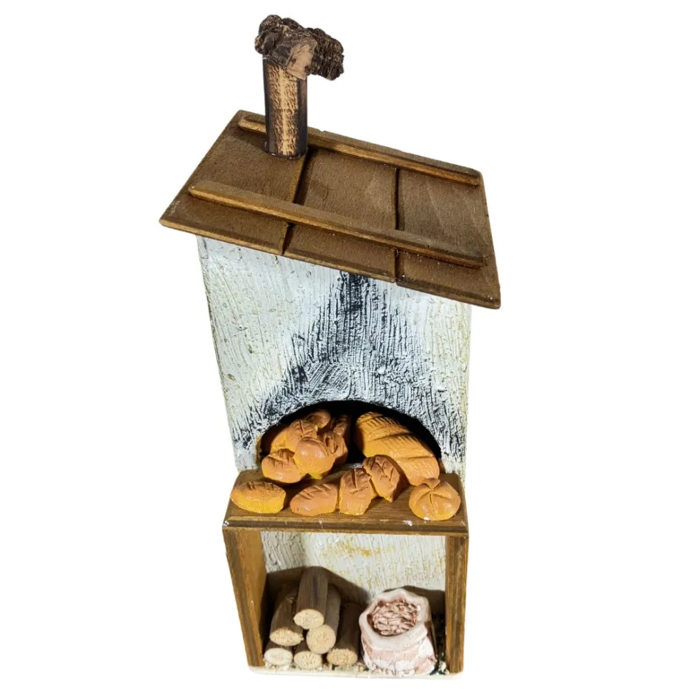 Oven with Bread for 12 cm Nativity Figures