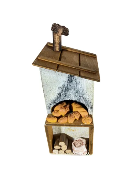 Oven with Bread for 12 cm Nativity Figures