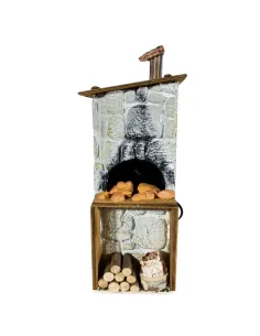 Oven with Bread for 15 cm Nativity Figures 2