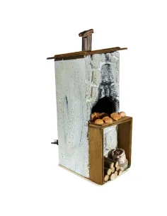Oven with Bread for 15 cm Nativity Figures