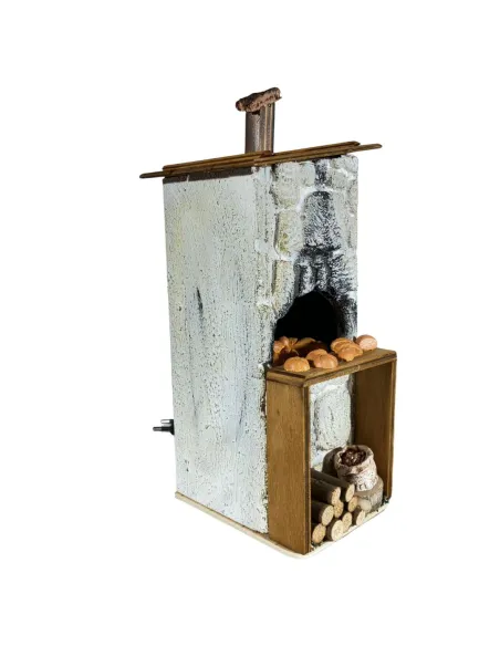 Oven with Bread for 15 cm Nativity Figures