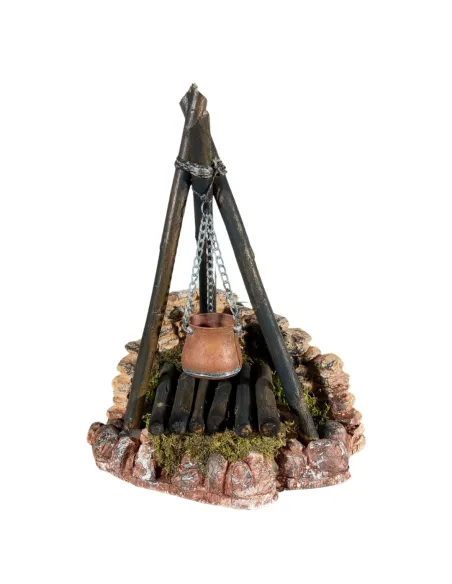 Campfire Brazier with Tripod for 12–15 cm Nativity Figures