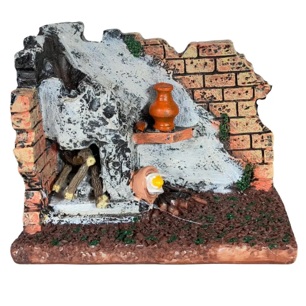 Ancient Hearth for 6–8 cm Nativity Figures