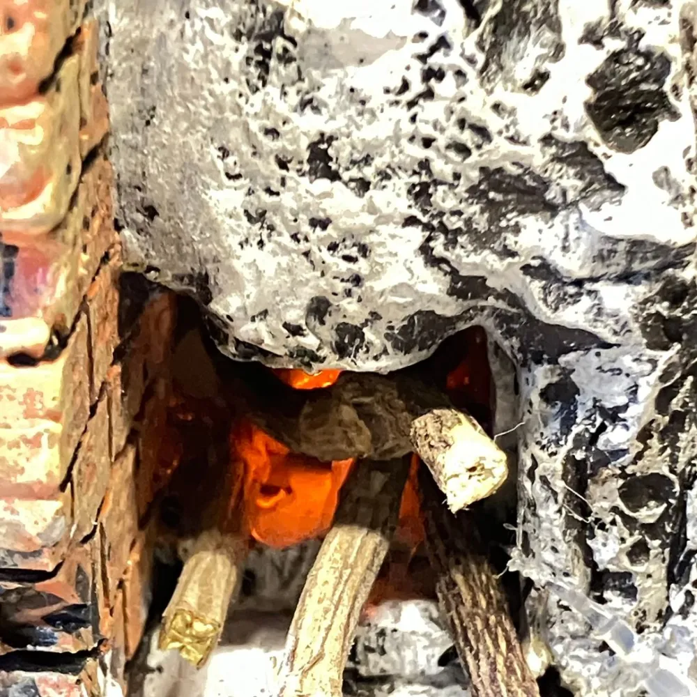 Ancient Hearth for 6–8 cm Nativity Figures