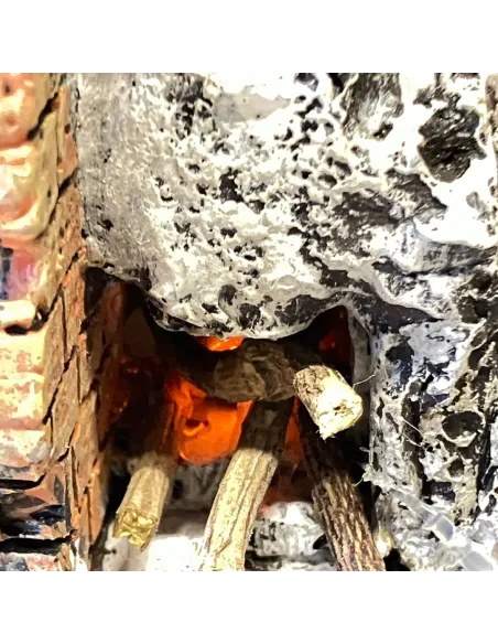 Antico focolare per statue da 6-8 cm