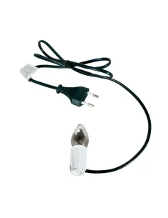 Lampada effetto fuoco completo di portalampada e cavo