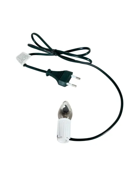 Lampada effetto fuoco completo di portalampada e cavo