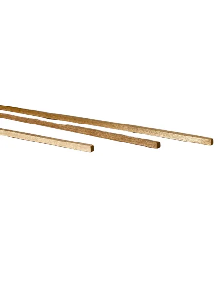Lime wood square strip 2x2 mm