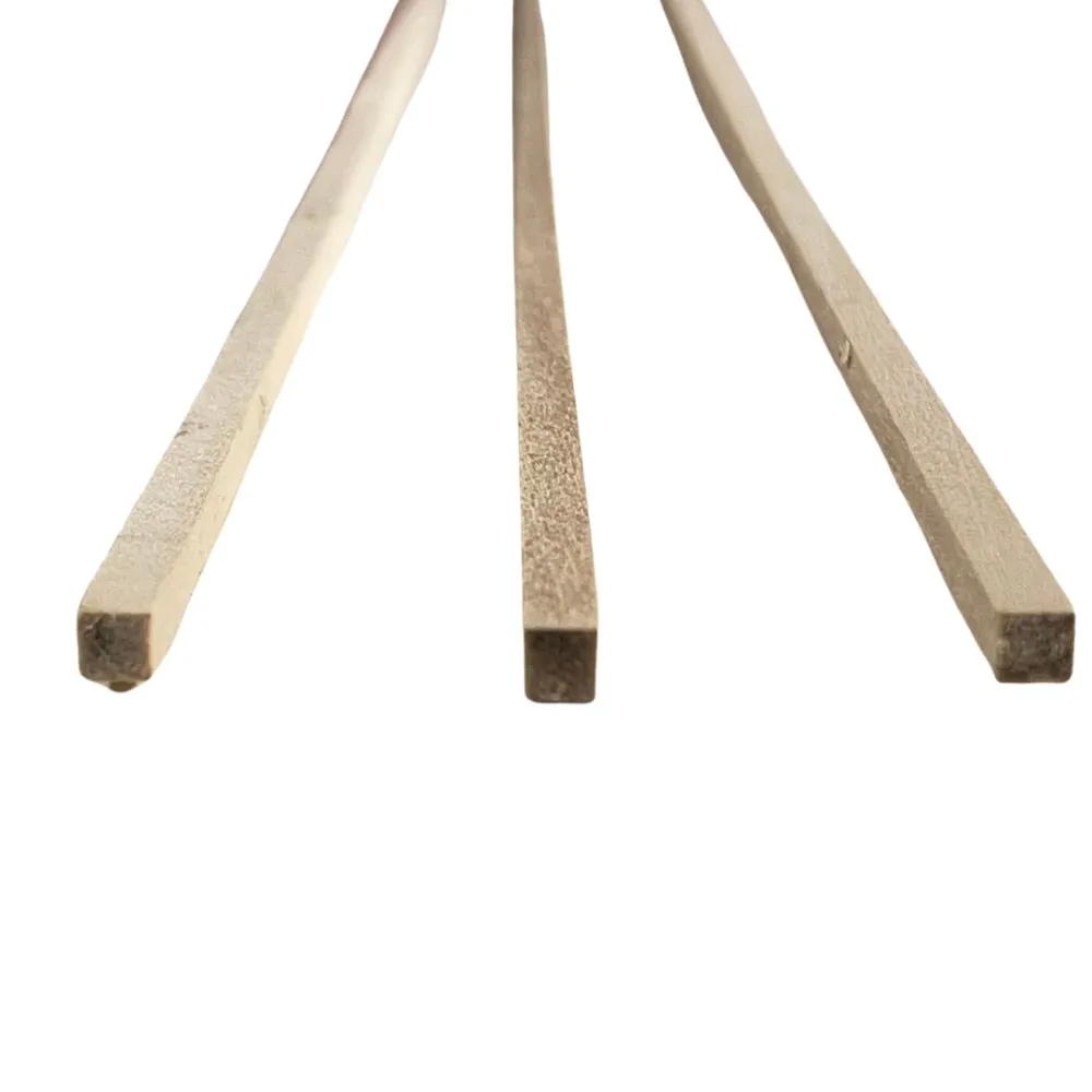 Spruce wood square strip 10x10 mm