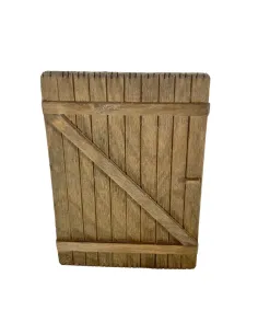 Single wooden shutter for 5 cm Nativity figures 2
