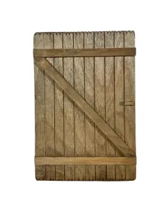 Persiana singola in legno per statue da 10 cm