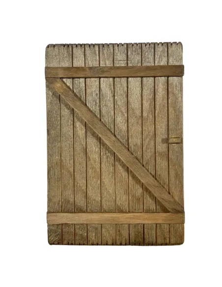 Persiana singola in legno per statue da 10 cm