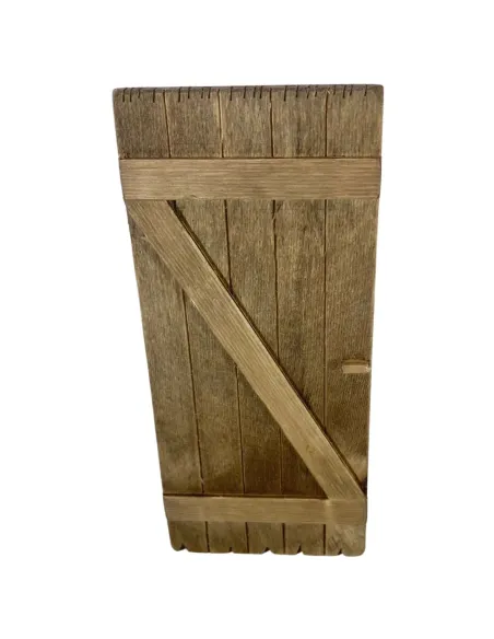 Wooden gate for 5 cm Nativity figures