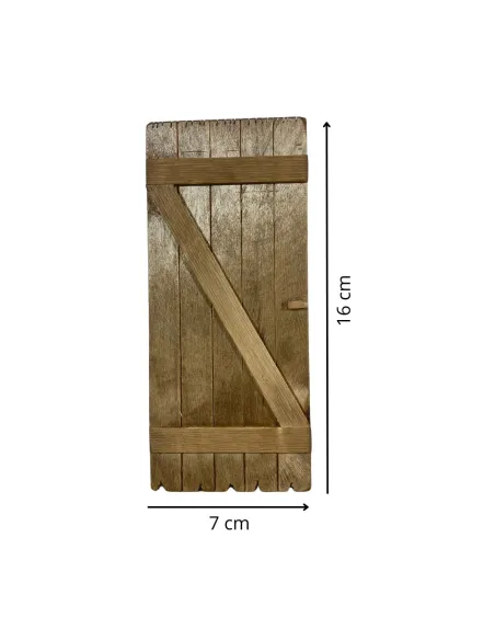 Wooden gate for 15 cm Nativity figures