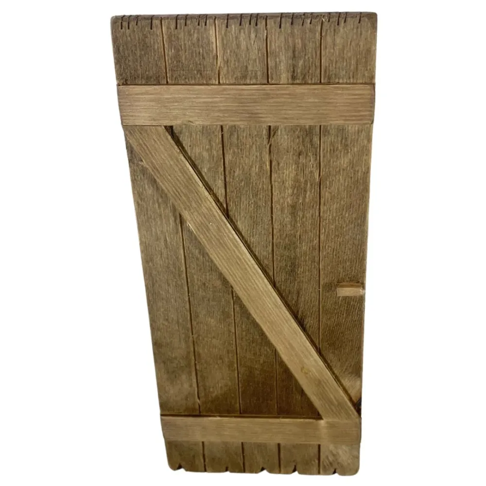 Wooden gate for 20 cm Nativity figures