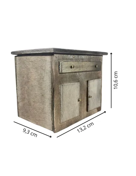 Wooden cabinet for 30 cm Nativity figures