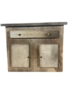 Mobile in legno per statue da 30 cm 2