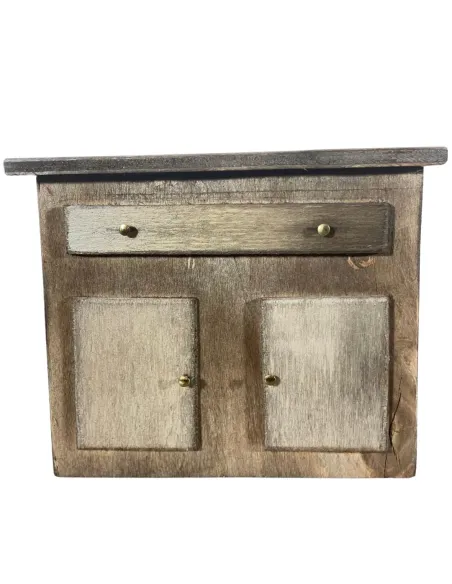 Wooden cabinet for 30 cm Nativity figures