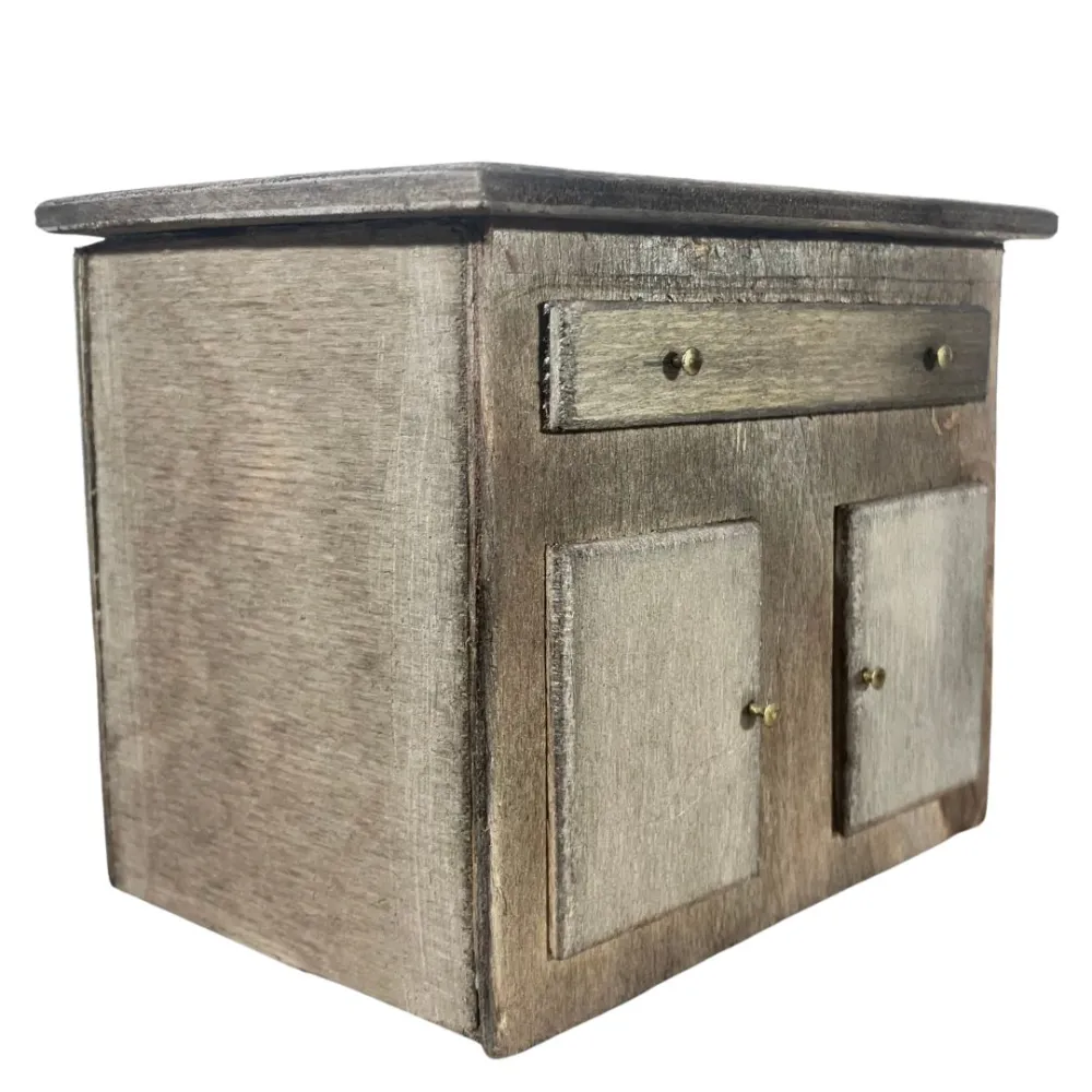 Wooden cabinet for 30 cm Nativity figures