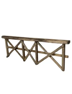 Staccionata in legno per statue da 10 cm